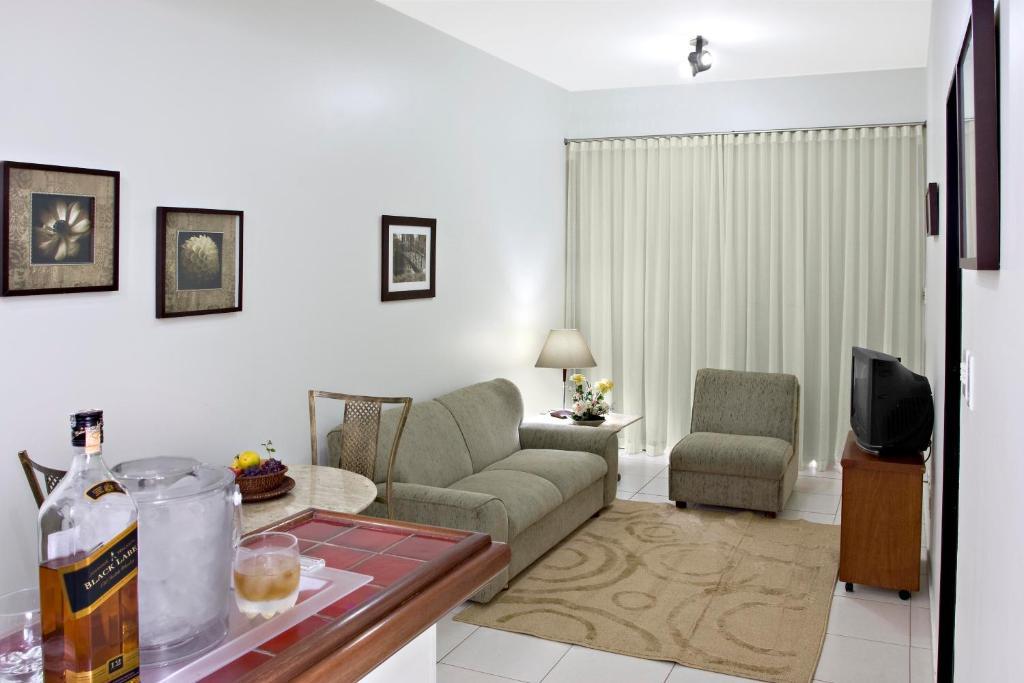 Hotel Flat Bassano Vaccarini 리베이라오프레토 객실 사진